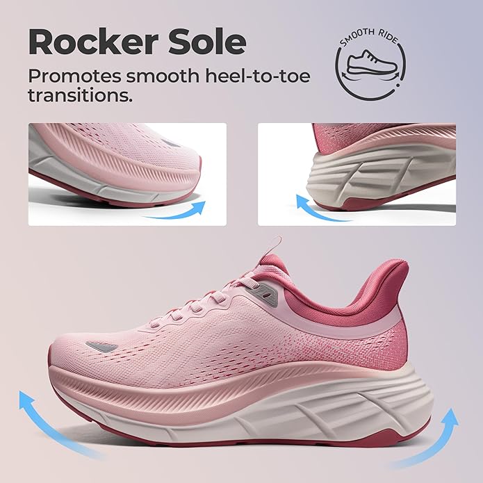NORTIV 8 Women's Hands Free Slip On Walking Running Shoes Cushion Comfortable Tennis Shoes Non-Slip Workout Gym Sports Athletic Fashion Sneakers