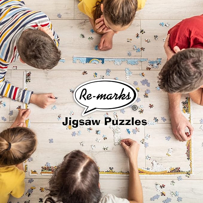 Re-Marks Austria Puzzle, Large 1000 Piece Puzzle for All Ages