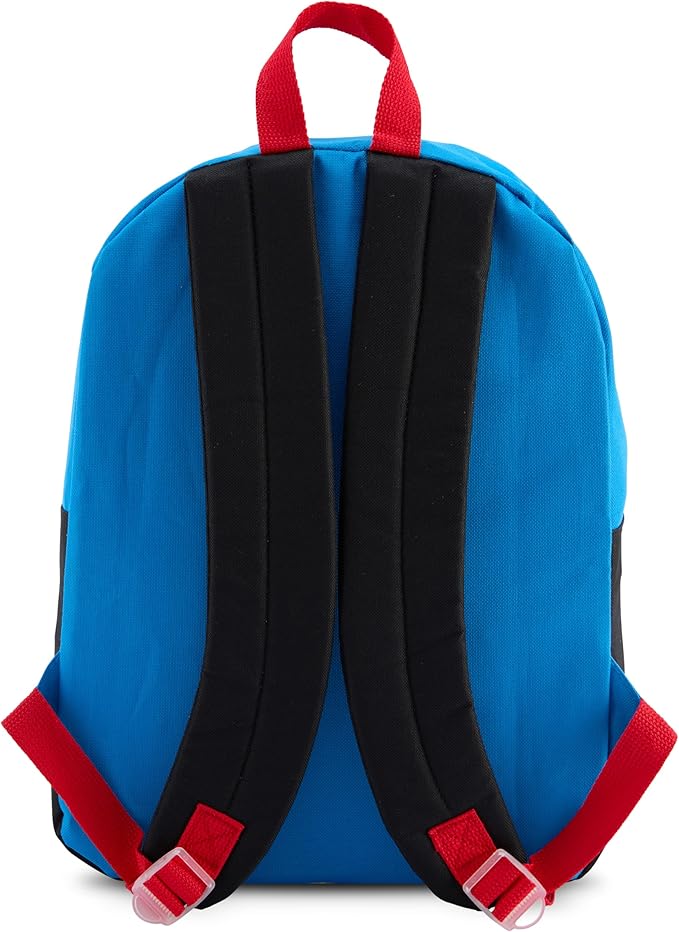 Disney Ducktales Big Face Backpack for Kids - Cute & Durable Kids Backpack for Boys with Padded Straps & Zip Compartment - Ideal Toddler Bookbag for School & Travel - 15”