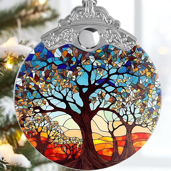 Tree of Life Ornament - Jocidea Tree of Life Christmas Ornament - Tree of Life Ornament Gift - Holiday Keepsake - Stocking Stuffer - Tree of Life Gift