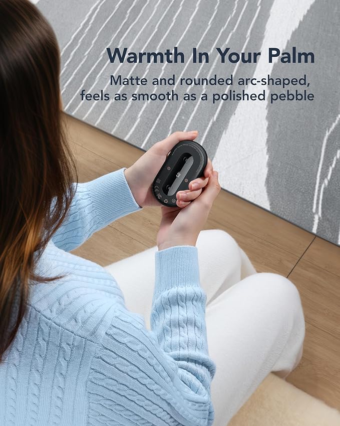 Al Hand Warmer Rechargeable, WeeFancy Magnetic Handwarmers Gifts Set, Small Palm Heater Instant Heating UP to 131°F, 15 Hours Long Lasting, Tech Gifts for Outdoors, Hunting, Camping, Golf Essentials
