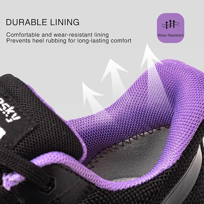 Treesky Non Slip Work Shoes for Women in Food Service - Slip Resistant, Comfortable & Lightweight Sneakers, Suitable for Restaurant, Kitchen & Nursing Crews