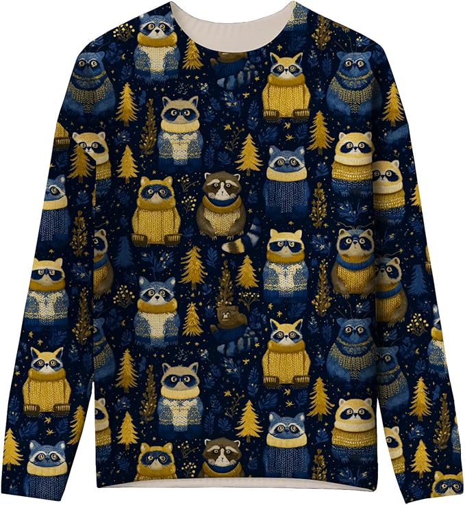 LIZALIG Women's Fall Christmas Snowman Sweater Long Sleeve Crewneck Pullover Festive Holiday Winter Outfit for Parties