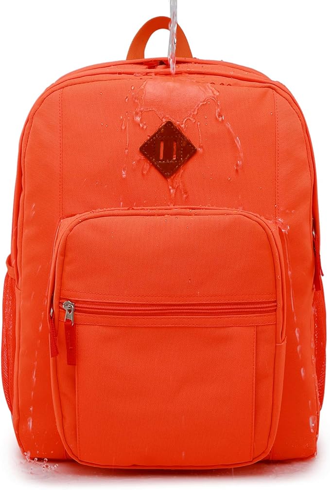 abshoo Classical Basic Travel Backpack For School Water Resistant Bookbag | For School, For School