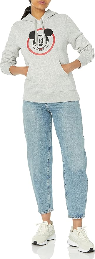 Amazon Essentials Disney | Marvel | Star Wars | Princess Women's Fleece Pullover Hoodie Sweatshirts (Available in Plus Size)