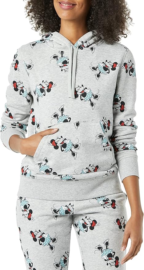 Amazon Essentials Disney | Marvel | Star Wars | Princess Women's Fleece Pullover Hoodie Sweatshirts (Available in Plus Size)