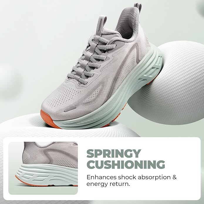 Women's Slip On Walking Shoes Hands-Free Cushion Running Tennis Shoes Non-Slip Comfortable Workout Gym Sports Athletic Fashion Sneakers