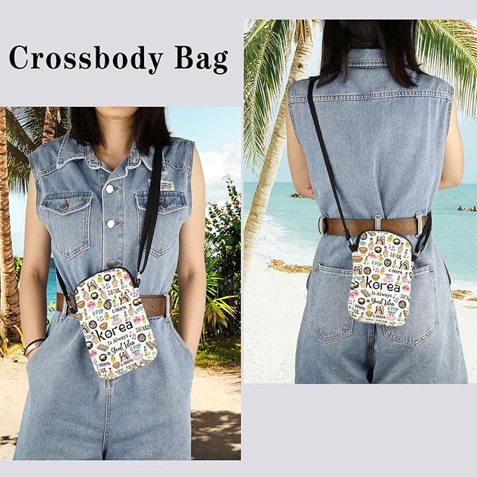 Good Idea Korea CB Crossbody Bag - South Korea Travel Souvenir Gift for Bachelorette Trip