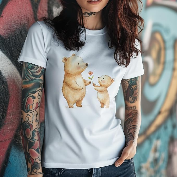 Cute Graphic T-Shirts for Women Crewneck Short Sleeve Tees Vintage Y2K Tops Loose Casual Summer Boho Outfits