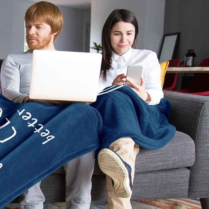Funny Gifts for Men Adult, Humorous Birthday Gifts for Dad/Grandpa/Uncle/Brother, Cool Blanket Gifts for Husband Christmas, Gag Gifts for Someone Who Has Everything Soft Throw 50"X60"