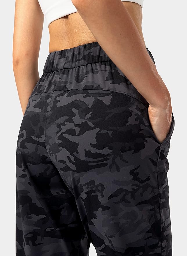 SANTINY Women's Joggers Pants Pockets Drawstring Running Sweatpants for Women Lounge Workout Jogging