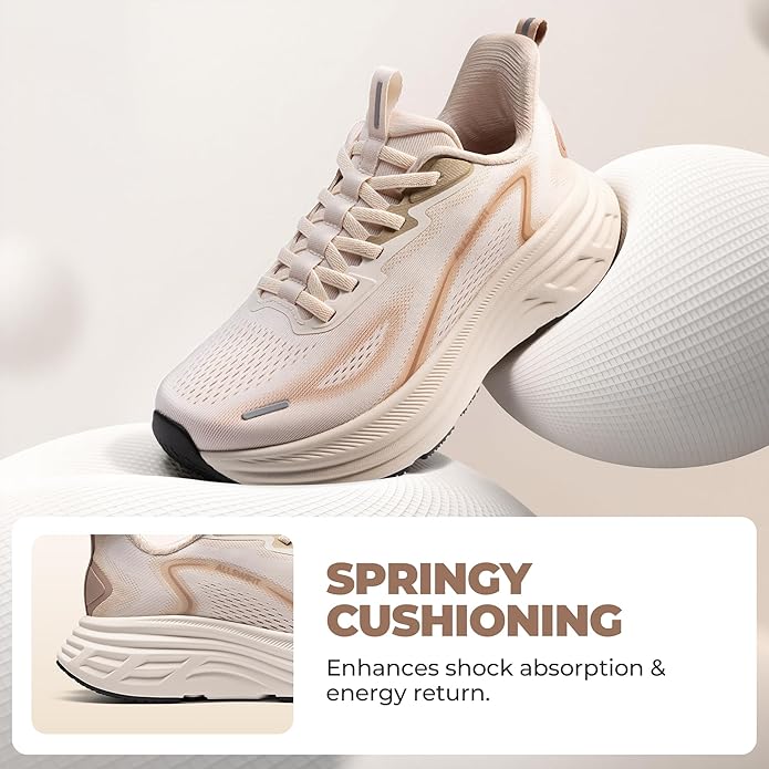 Women's Slip On Walking Shoes Hands-Free Cushion Running Tennis Shoes Non-Slip Comfortable Workout Gym Sports Athletic Fashion Sneakers