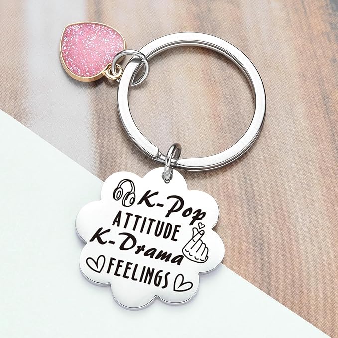 Fmekosdz K-Drama Themed Keychain K-Pop K-Drama Fans Keyring Sister In Law Keychain