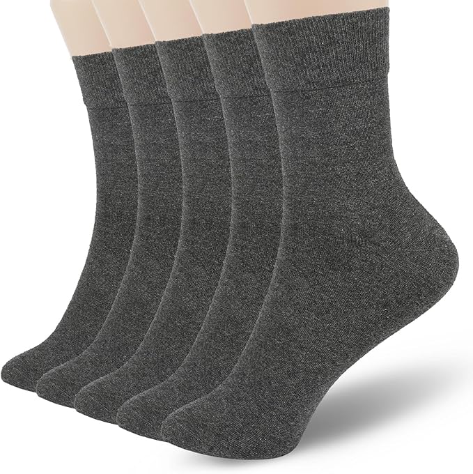 FGZ Women Thin Cotton Socks Soft Cozy Socks Cute Ankle Crew Socks 5 Pairs