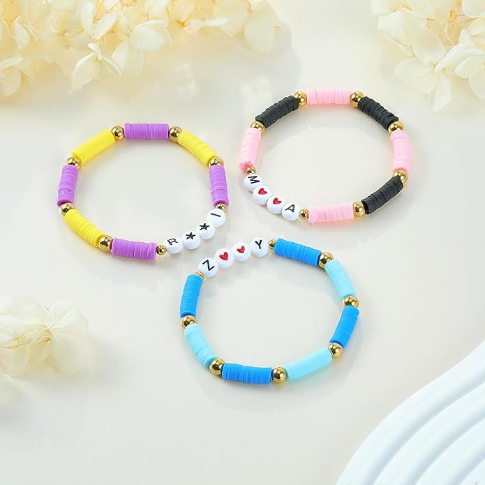 Angel's Draw Home Friendship Bracelet Set 3Pcs Fans Kpop Merch Bracelet Inspired Merch Friendship K-Pop Bracelet Cosplay Gift Birthday Christmas Stocking Stuffers Party