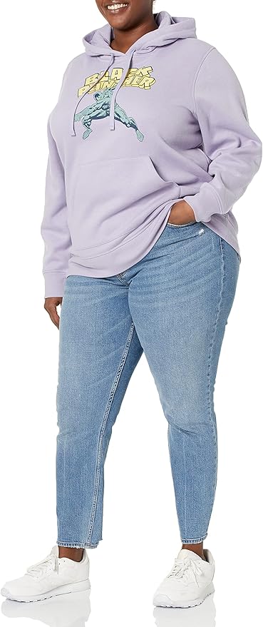 Amazon Essentials Disney | Marvel | Star Wars | Princess Women's Fleece Pullover Hoodie Sweatshirts (Available in Plus Size)