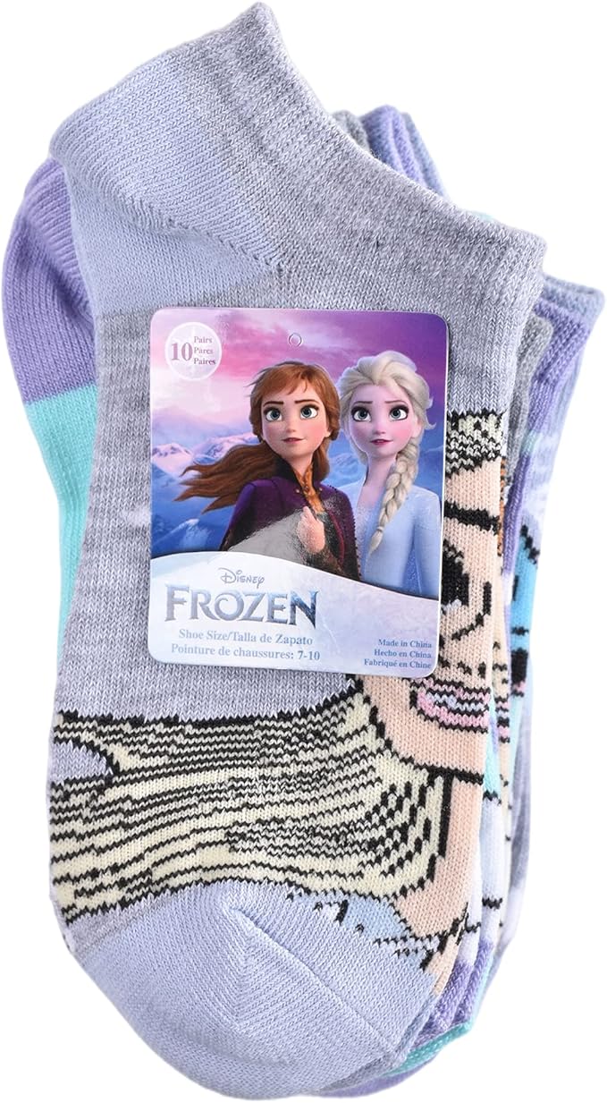 Disney girls No Show Socks