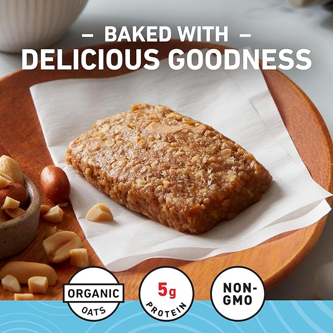 CLIF BAR Minis - Crunchy Peanut Butter - Made with Organic Oats - 5g Protein - Non-GMO - Plant Based - Snack-Size Energy Bars - 0.99 oz. (20 Pack)