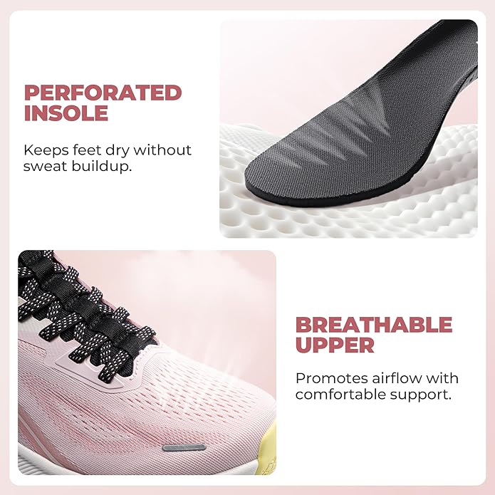 Women's Slip On Walking Shoes Hands-Free Cushion Running Tennis Shoes Non-Slip Comfortable Workout Gym Sports Athletic Fashion Sneakers