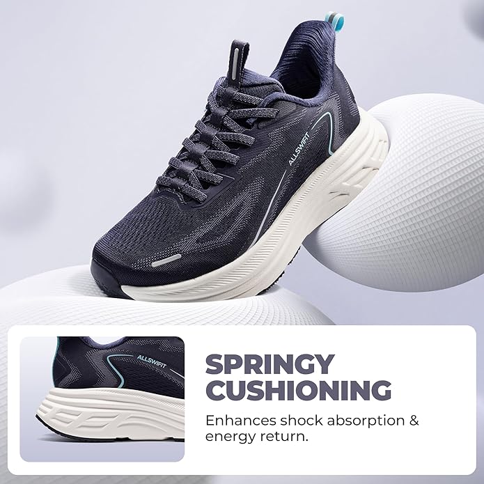 Women's Slip On Walking Shoes Hands-Free Cushion Running Tennis Shoes Non-Slip Comfortable Workout Gym Sports Athletic Fashion Sneakers