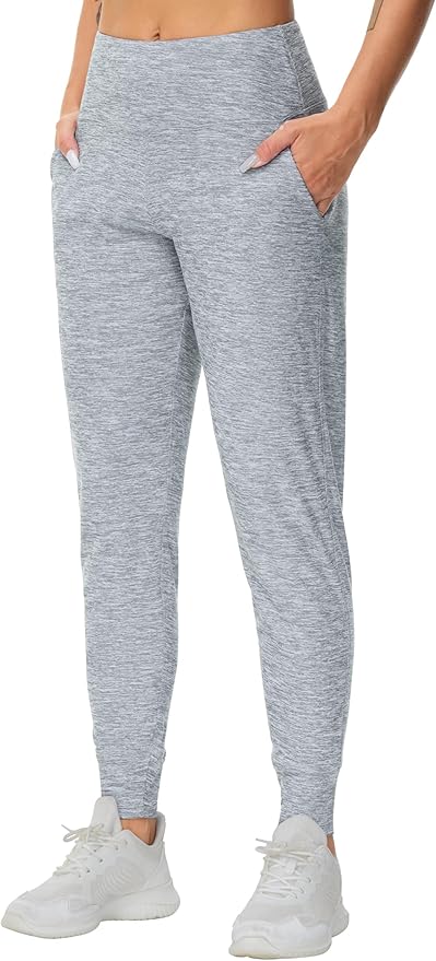 THE GYM PEOPLE Women's Joggers Pants Lightweight Athletic Leggings Tapered Lounge Pants for Workout, Yoga, Running
