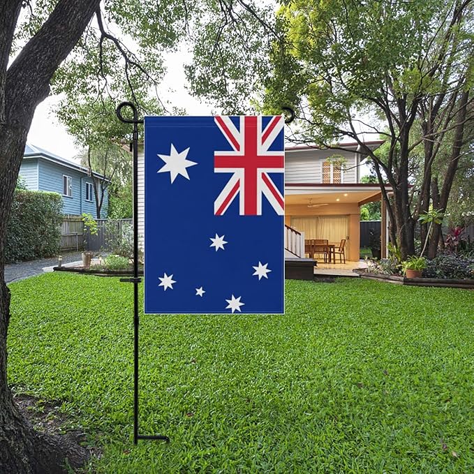 Australia Flag Australian Flag, Small Australian Garden Flags for Yard Patio Porch Independence Day Patriotic Festival Outdoor Decorations