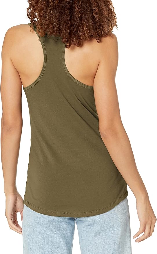 Junior's Mickey & Friends Confetti Logo Racerback Tank Top
