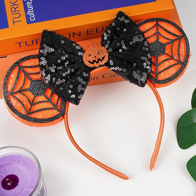 FANYITY Mouse Ears, Sequin Mouse Ears Headband for Boys Girls Women (ZZW)