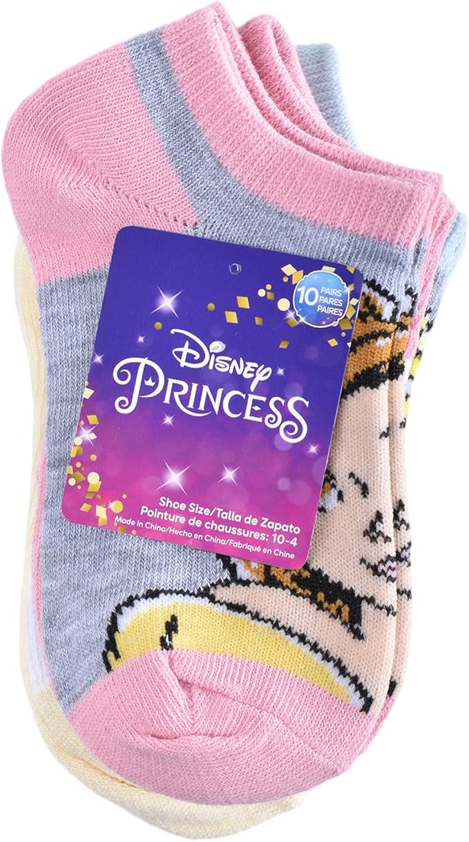 Disney Princess girls No Show Socks