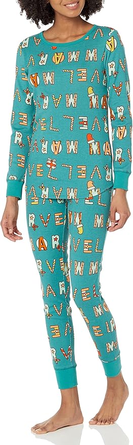 Amazon Essentials Disney | Marvel | Star Wars Women's Snug-Fit Cotton Pajama Sleepwear Sets