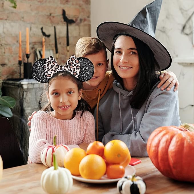 Eisyaa Mouse Ears Bow Headbands