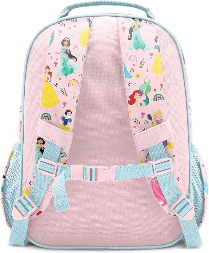 Simple Modern Medium Disney Toddler Backpack for School Girls and Boys | Kindergarten Elementary Kids Backpack | Fletcher Collection | Kids - 15" tall | Princess Rainbows