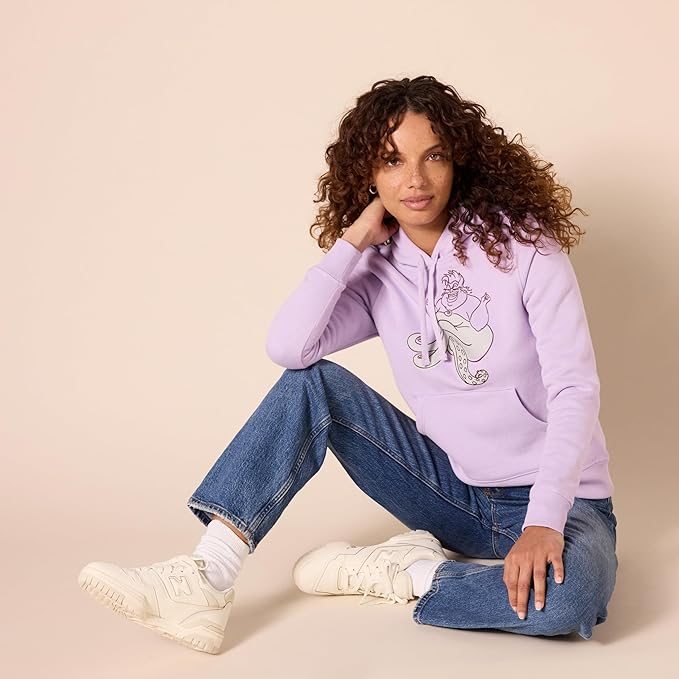 Amazon Essentials Disney | Marvel | Star Wars | Princess Women's Fleece Pullover Hoodie Sweatshirts (Available in Plus Size)
