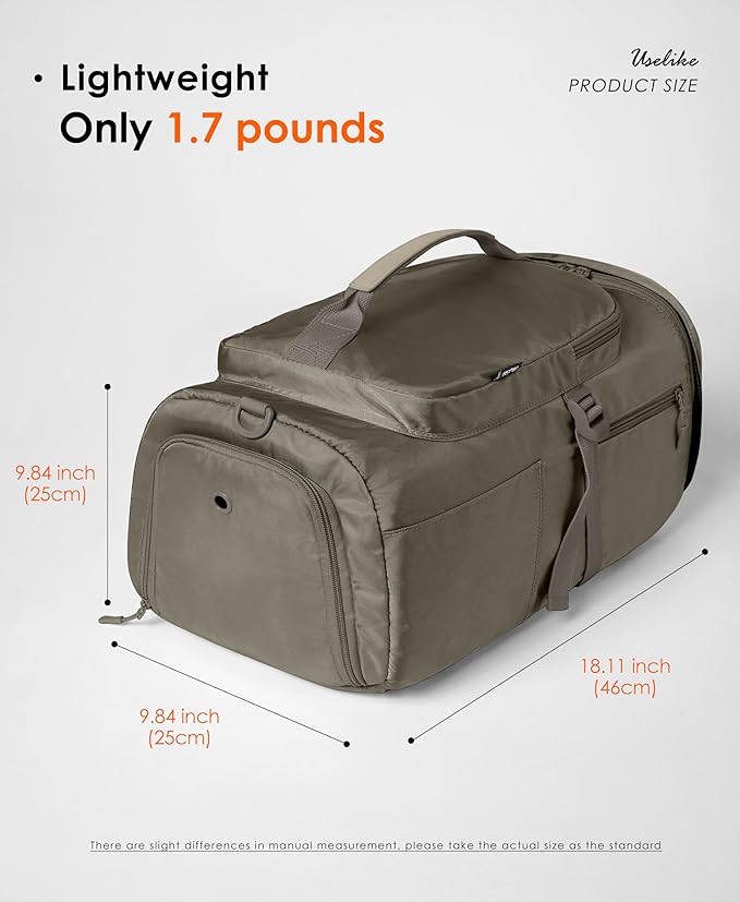 Gym Bag for Women with Shoe Compartment and Wet Pocket Convertible Gym Backpack workout Duffel Bag Multiple Pockets 30L