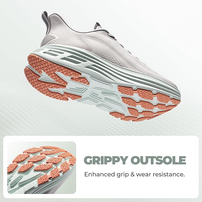Women's Slip On Walking Shoes Hands-Free Cushion Running Tennis Shoes Non-Slip Comfortable Workout Gym Sports Athletic Fashion Sneakers