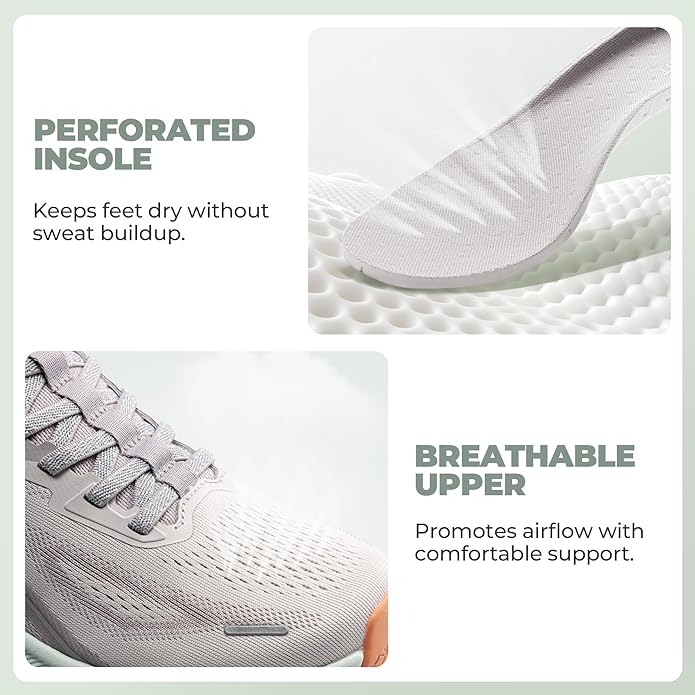 Women's Slip On Walking Shoes Hands-Free Cushion Running Tennis Shoes Non-Slip Comfortable Workout Gym Sports Athletic Fashion Sneakers