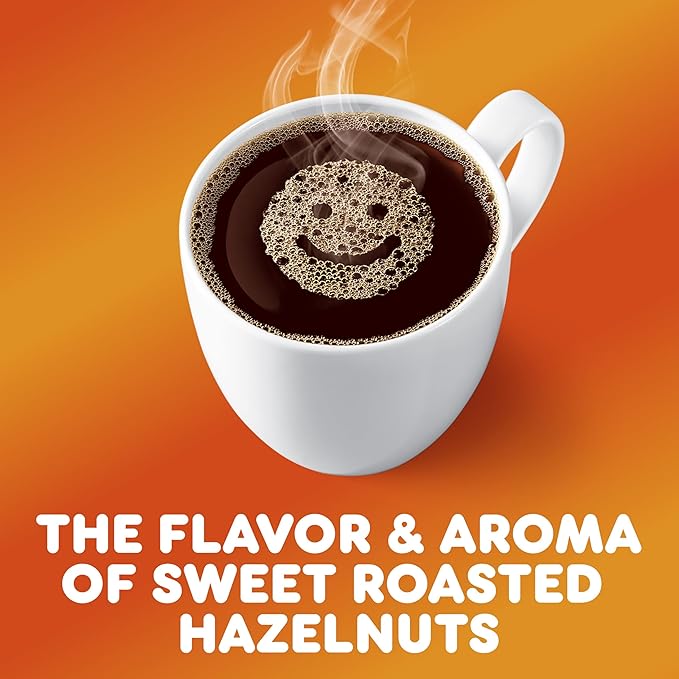 Dunkin' Hazelnut Flavored Coffee, 88 Keurig K-Cup Pods