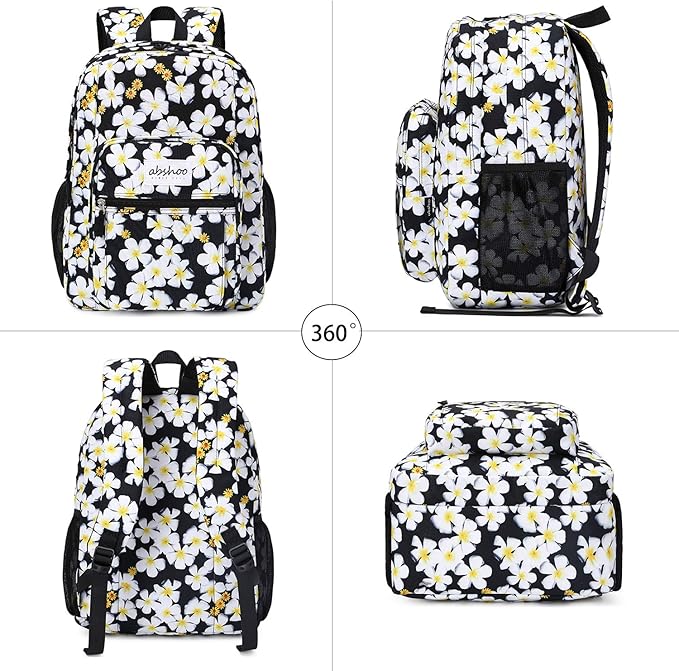 abshoo Classical Basic Travel Backpack For School Water Resistant Bookbag | For School, For School