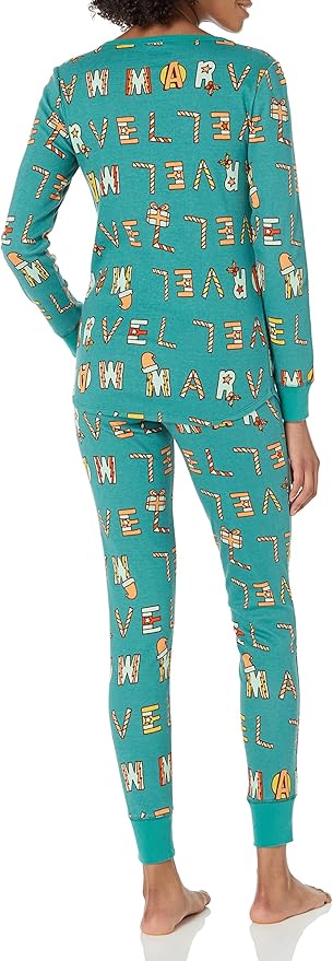 Amazon Essentials Disney | Marvel | Star Wars Women's Snug-Fit Cotton Pajama Sleepwear Sets