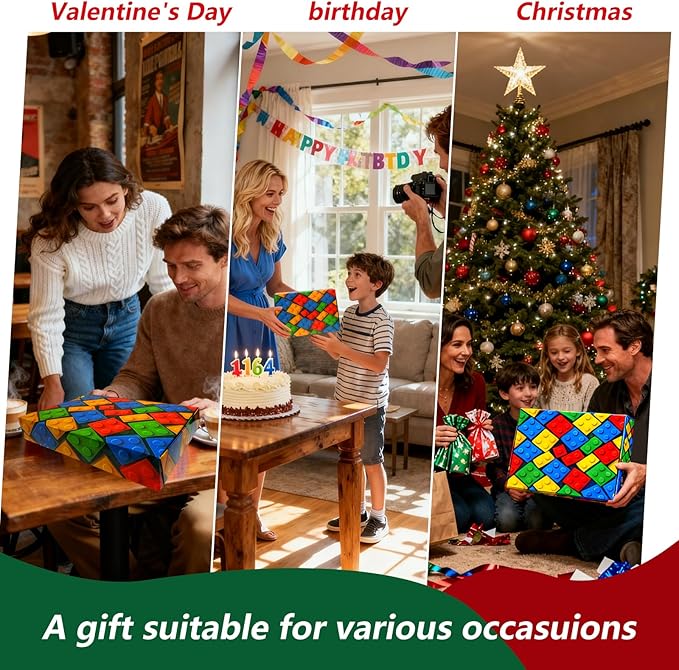 Flowers Building Blocks Succulents Botanical Toys Advent Calendar 2025– 24 packs Fake Flower Building Sets Blind Box Toy Set for Home, Kitchen, Desk Decor Block Toy,Party Favors for Christmas Birthday Valentine's Gift Adults Kids Girl 6+