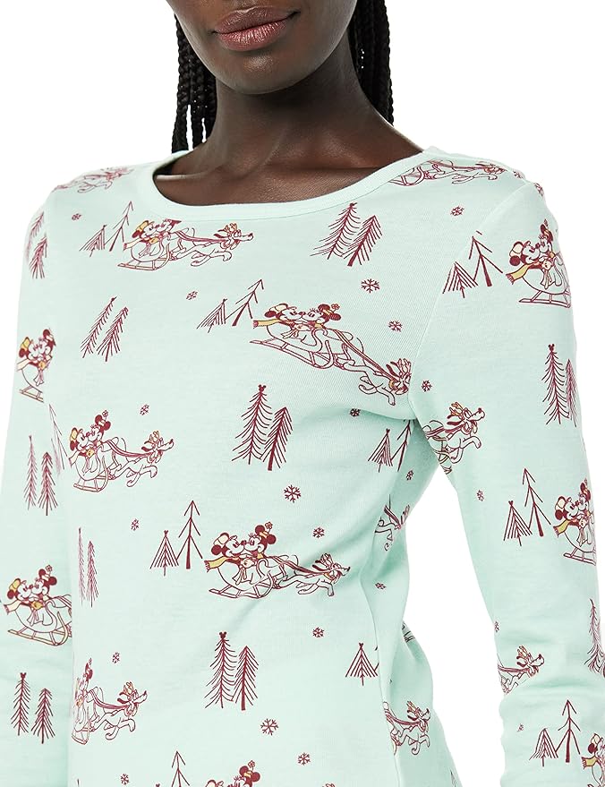 Amazon Essentials Disney | Marvel | Star Wars Women's Snug-Fit Cotton Pajama Sleepwear Sets