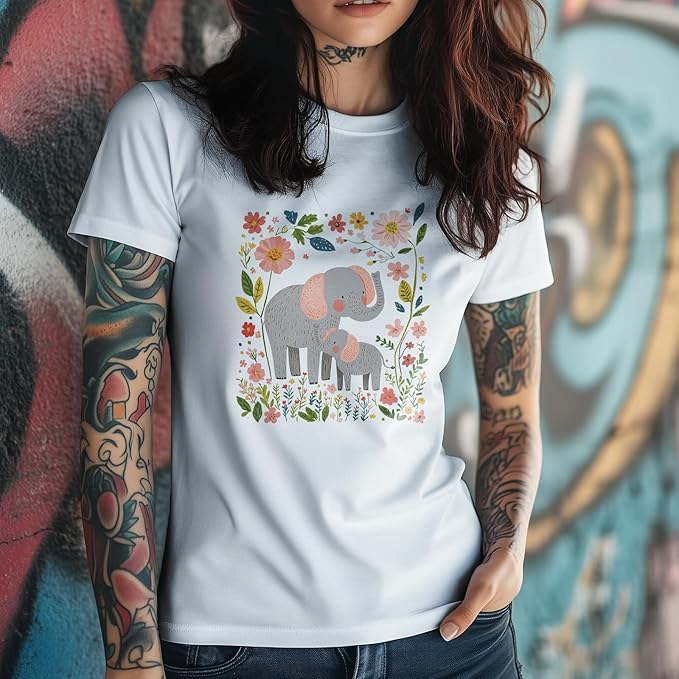 Cute Graphic T-Shirts for Women Crewneck Short Sleeve Tees Vintage Y2K Tops Loose Casual Summer Boho Outfits