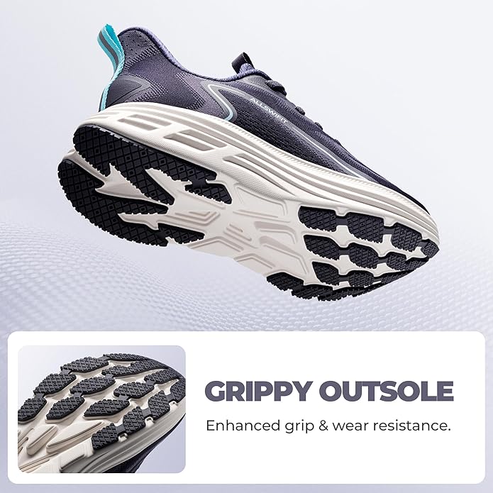 Women's Slip On Walking Shoes Hands-Free Cushion Running Tennis Shoes Non-Slip Comfortable Workout Gym Sports Athletic Fashion Sneakers