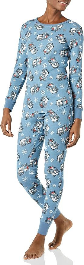 Amazon Essentials Disney | Marvel | Star Wars Women's Snug-Fit Cotton Pajama Sleepwear Sets