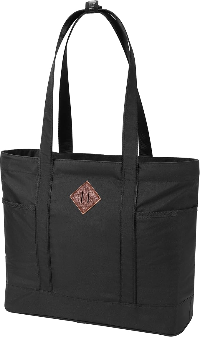 Women Work Tote, Daily Commute, Office Tote, with Laptop Sleeve, Zipper Closure, with Silver Foil Pocket, Easy Access Multiple Pockets, Large Size 22L