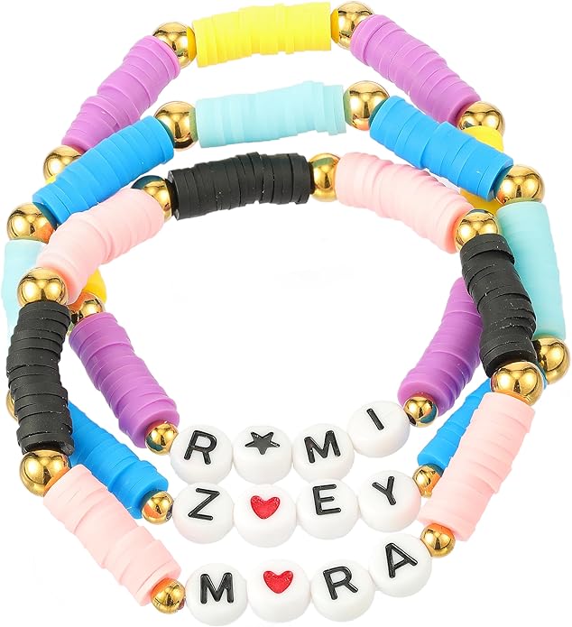 Angel's Draw Home Friendship Bracelet Set 3Pcs Fans Kpop Merch Bracelet Inspired Merch Friendship K-Pop Bracelet Cosplay Gift Birthday Christmas Stocking Stuffers Party