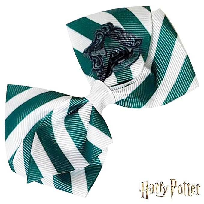 LUV HER Harry Potter Hair Bows - 7 Pcs 4 Inch Bundle - Hair Accessories Gift Set for Girls - Alligator Clips - Ages 3 +