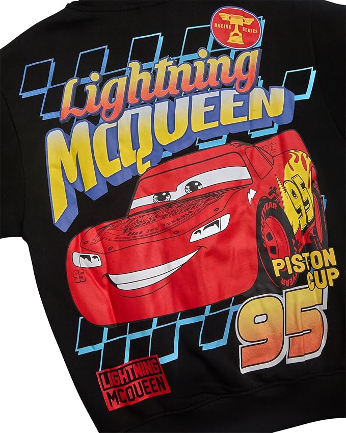Disney Womens Zip Up Hoodies - Cars Lightning McQueen Lilo and Stitch Angel Marie Fleece Graphic Sweatshirts for Women (S-3X)