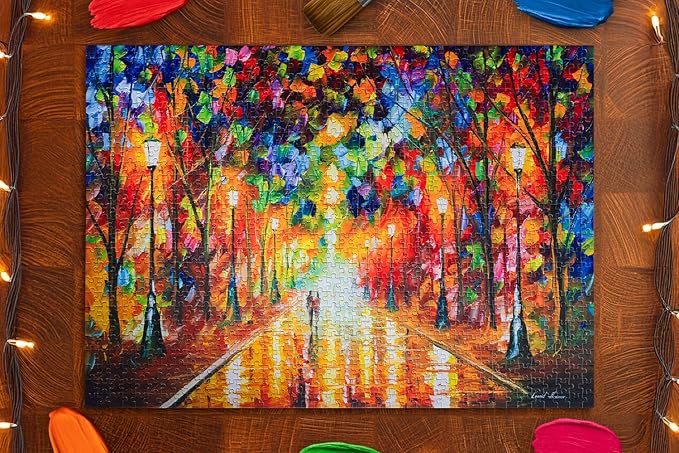 MOSAIC PUZZLES Farewell to Anger Puzzles for Adults - Premium Jigsaw Puzzles, 1000 Pieces