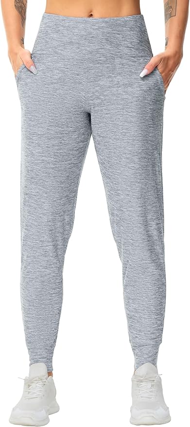 THE GYM PEOPLE Women's Joggers Pants Lightweight Athletic Leggings Tapered Lounge Pants for Workout, Yoga, Running